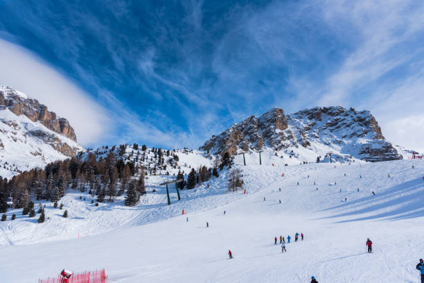 istock Winter landscape in Dolomites Mountains 933392962