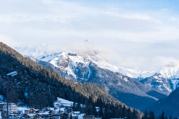 istock Winter landscape in Dolomites Mountains 933393198