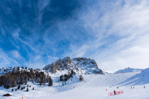 istock Winter landscape in Dolomites Mountains 933393202