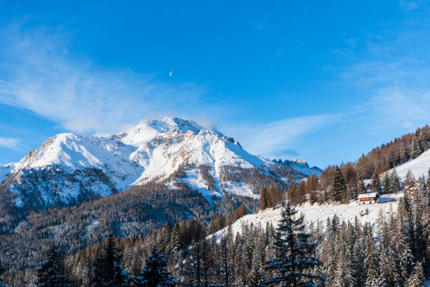 istock Winter landscape in Dolomites Mountains 933393268