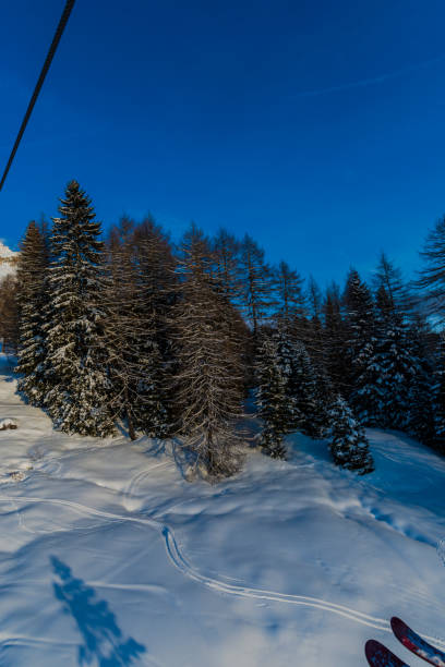 istock Winter landscape in Dolomites Mountains 933396254