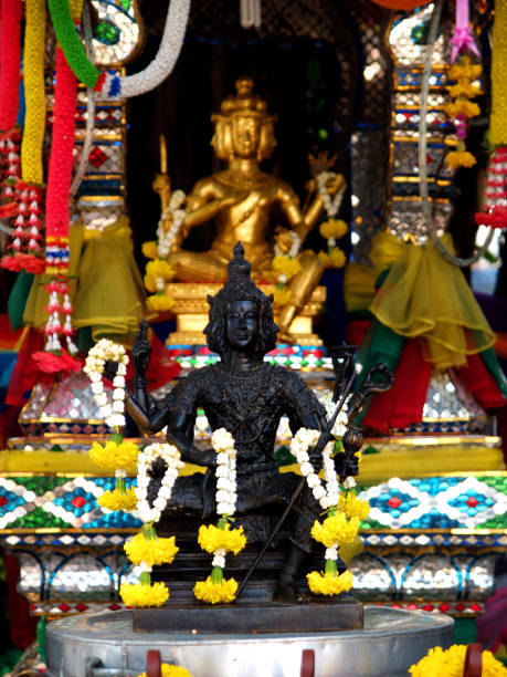 Templo de Bangkok - foto de acervo