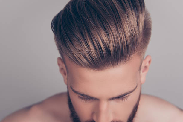 Men Hair Style Stock Photos, Pictures & Royalty-Free Images - iStock
