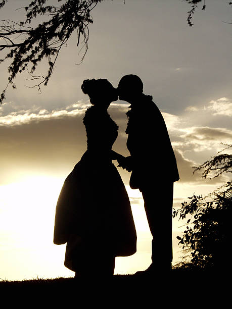 Casamento Beijo - foto de acervo