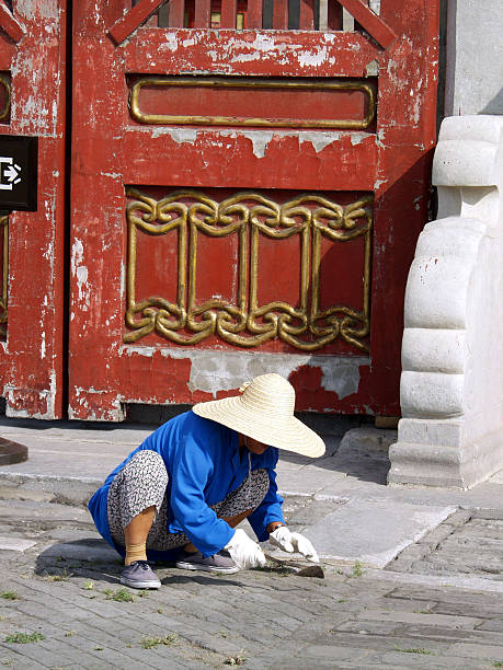 Chinês mão-de-obra do amor - foto de acervo