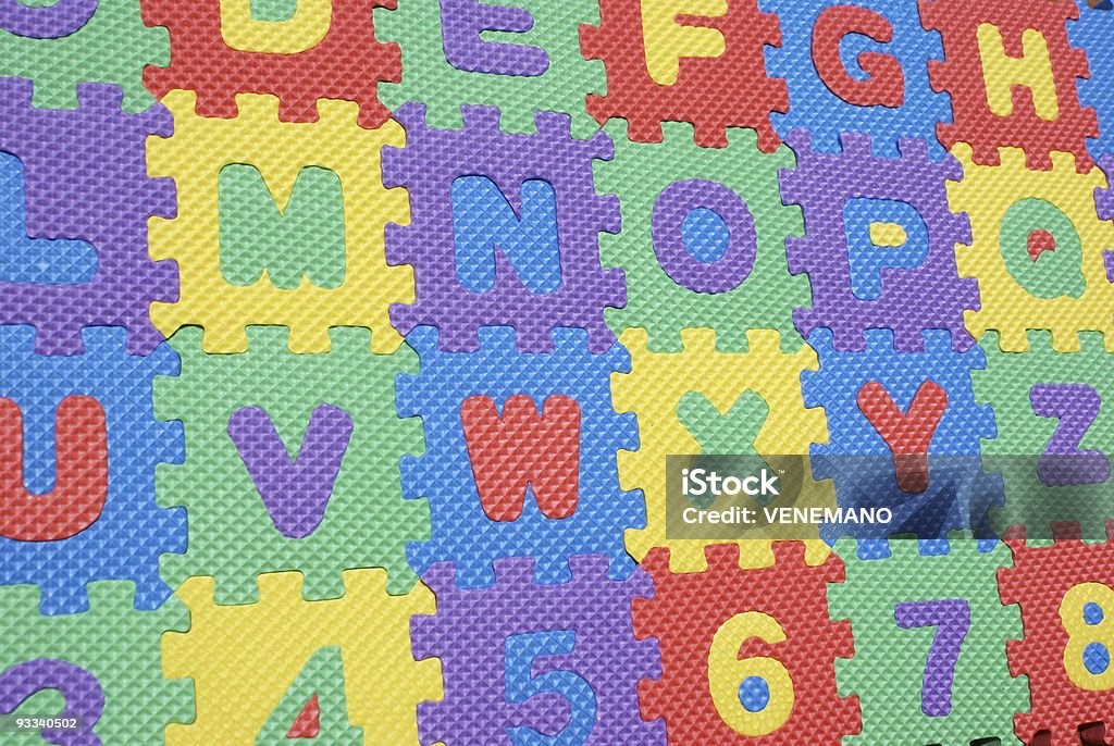 Bambini puzzle 2 - Foto stock royalty-free di Bebé