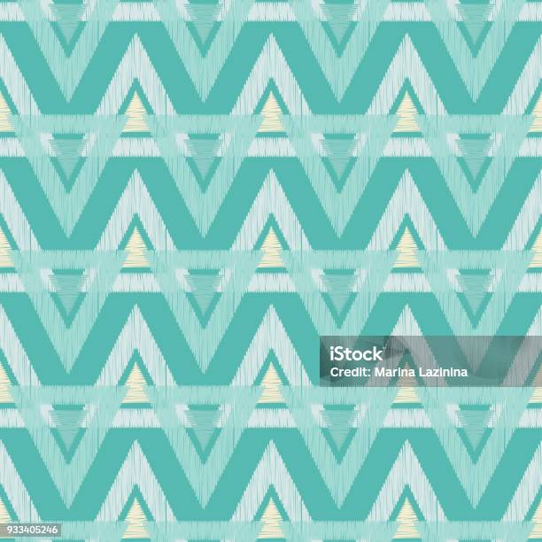 Triangle Stitching Texture Seamless Geometric Pattern The Texture Of The Triangles Scribble ...