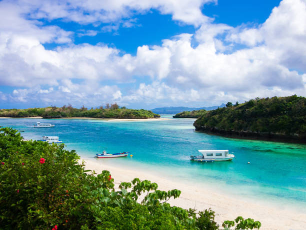 istock Turquoise blue waters in Kabira Bay 933427862