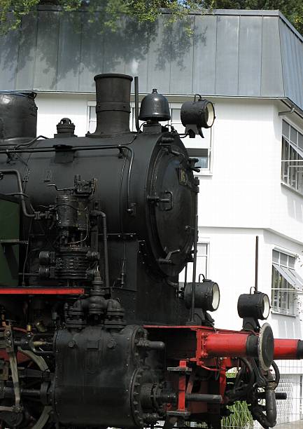istock Historic steam locomotive 93343083