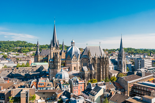 Aachen Germany during summer