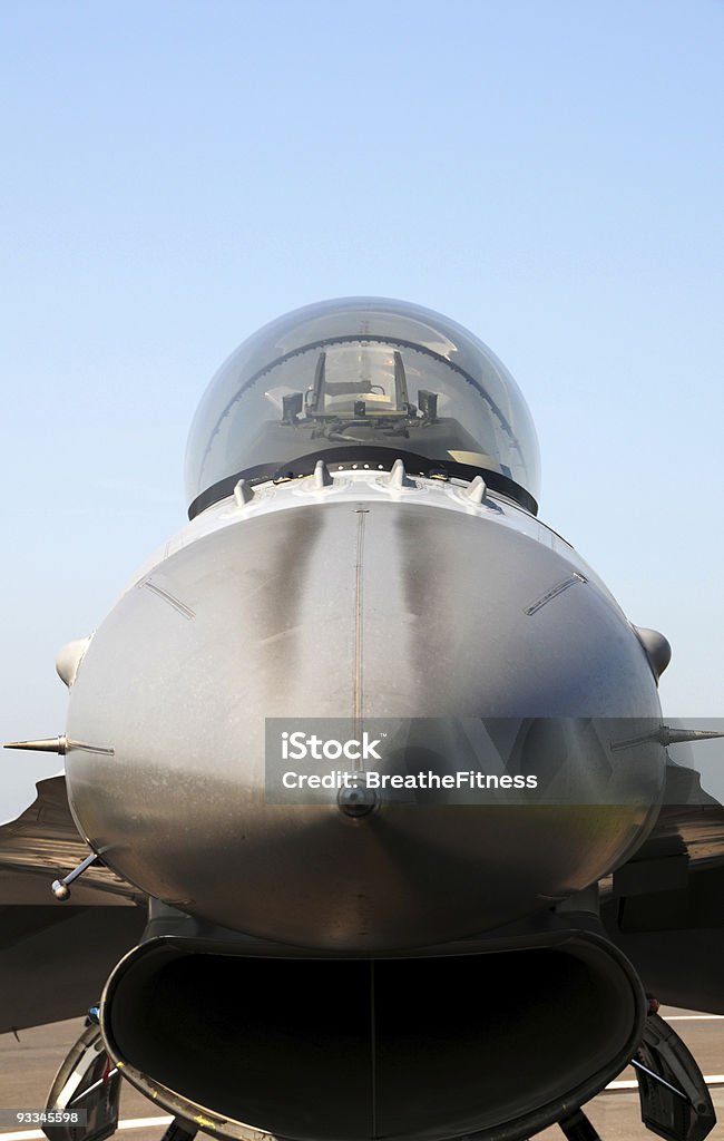 F16 combate falcon - Royalty-free Avião Foto de stock