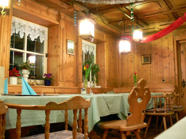 istock Cozy room with lots of wood 933458096