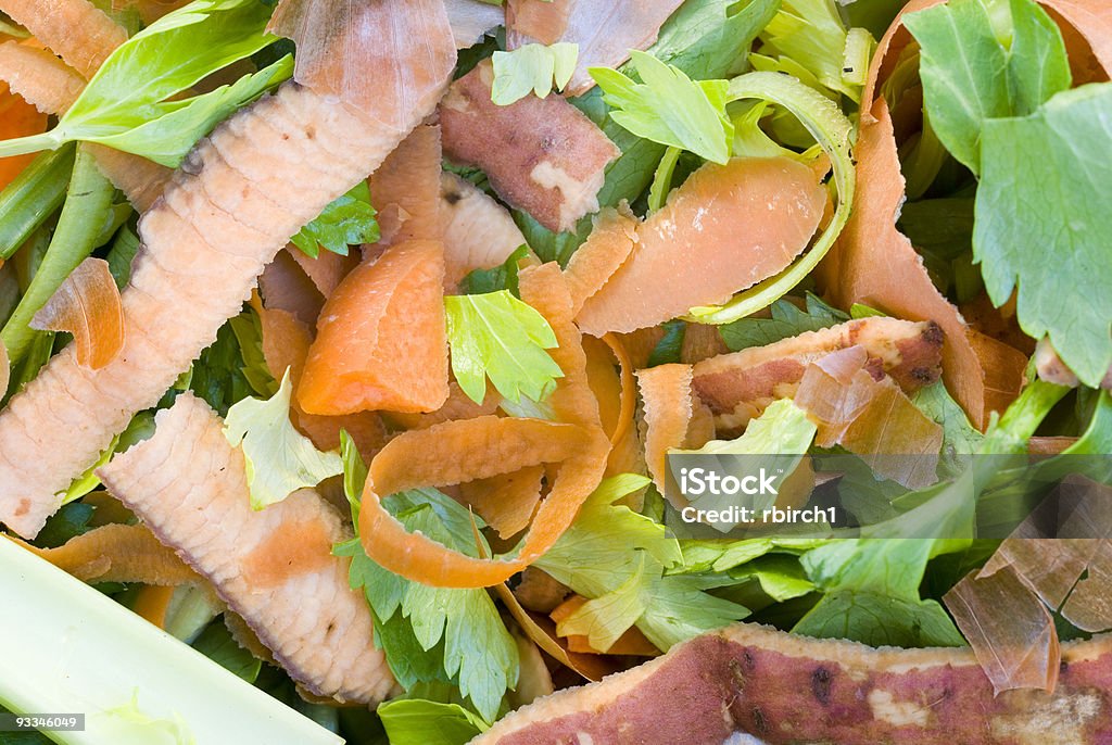 Kompost - Lizenzfrei Schälen - Essen zubereiten Stock-Foto