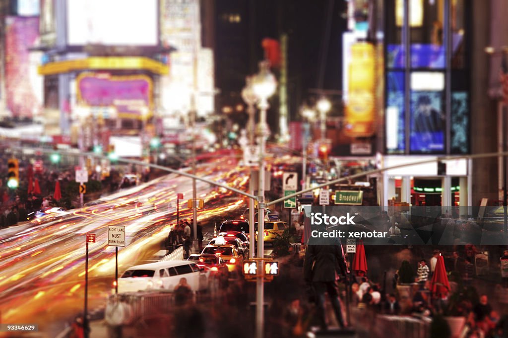Times Square na noite - Royalty-free Abundância Foto de stock