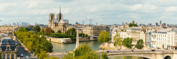 istock Notre Dame and Skyline, Paris 933466452