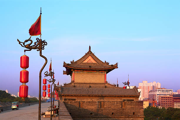 istock Xi'an city wall, China 93346739