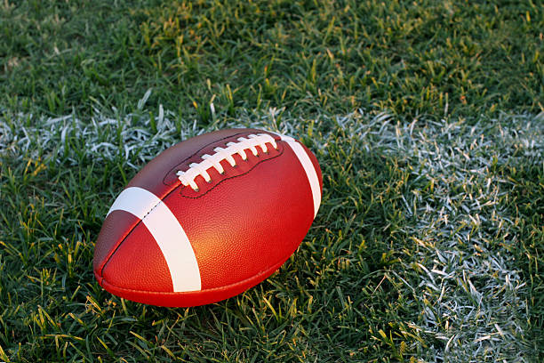 istock American Football on sideline 93346804