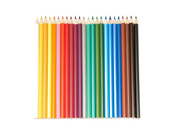 istock Set of colour pencils 93346817