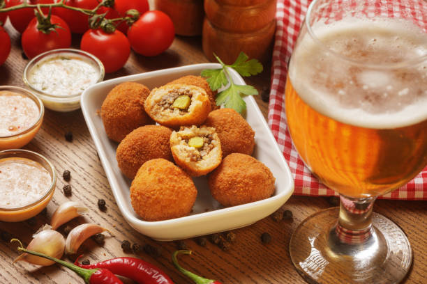 istock Aperitif, Nuggets and Croquettes With Meat 933470220