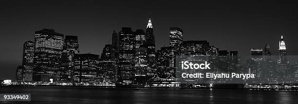 Black And White Skyline Of New York Stock Photo - Download Image Now - City, New, York - Yorkshire