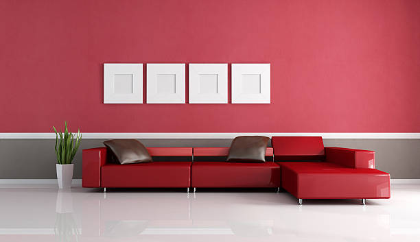 istock contemporary couch in minimalist lounge 93349456
