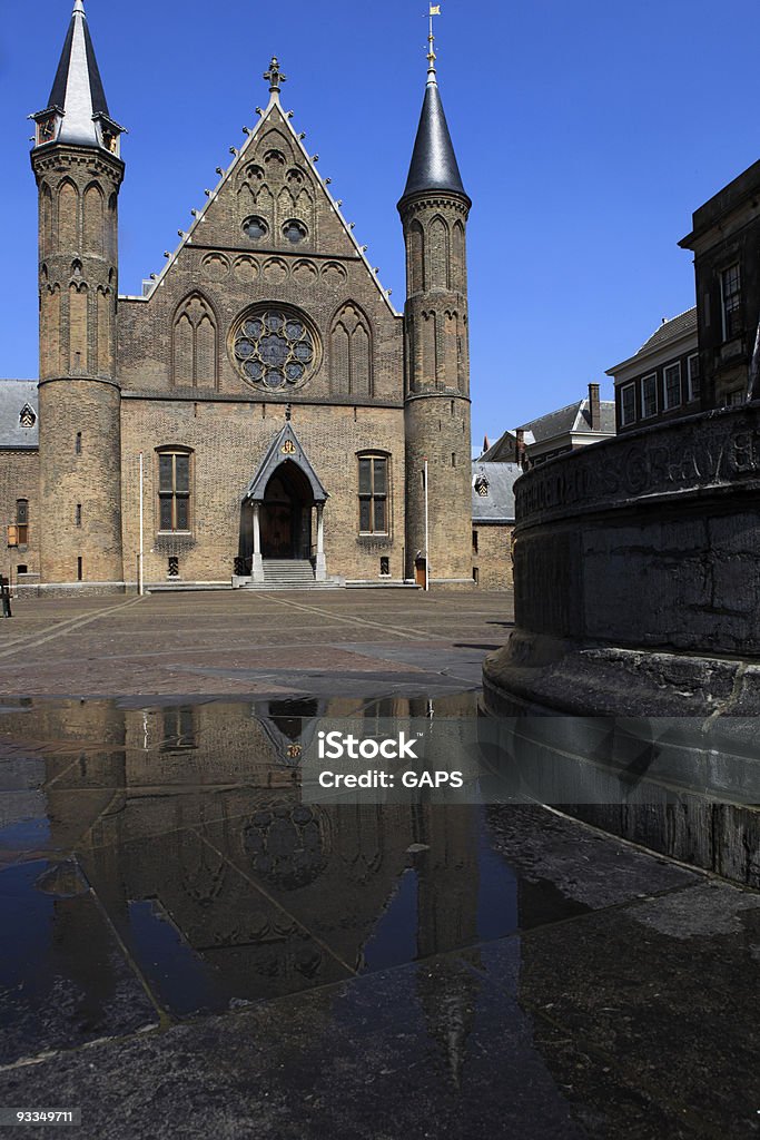 Rycerzy” Hall w Binnenhof w Hadze - Zbiór zdjęć royalty-free (Architektura)