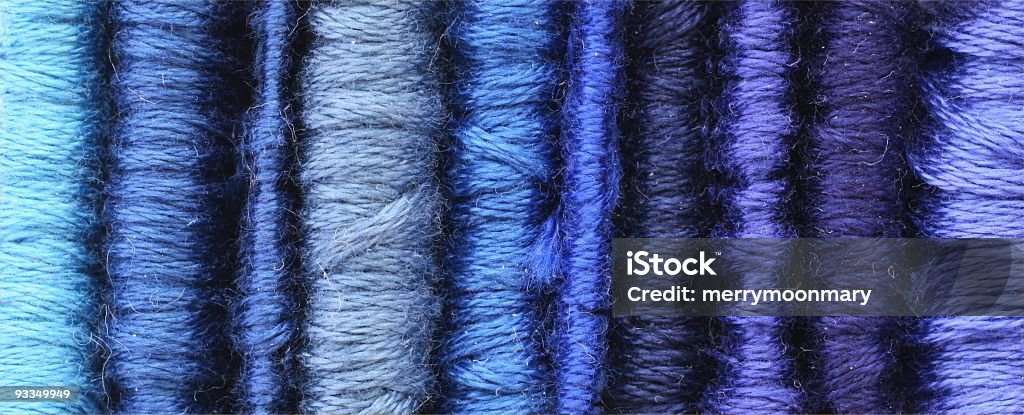 Sfondo blu e viola filetto - Foto stock royalty-free di Artigianato
