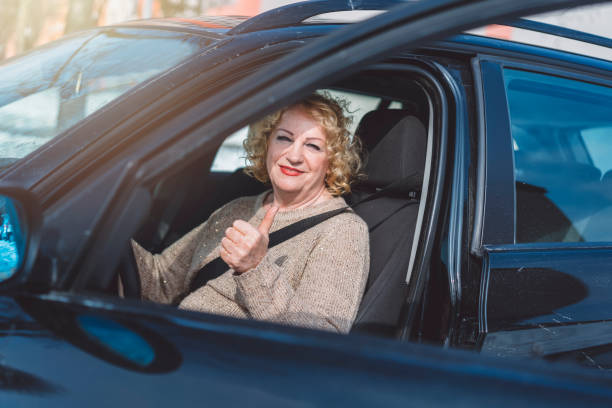 istock Thumbs up for the best car 933501760