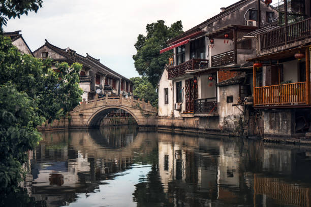 istock Some old town in suzhou, China 933507946
