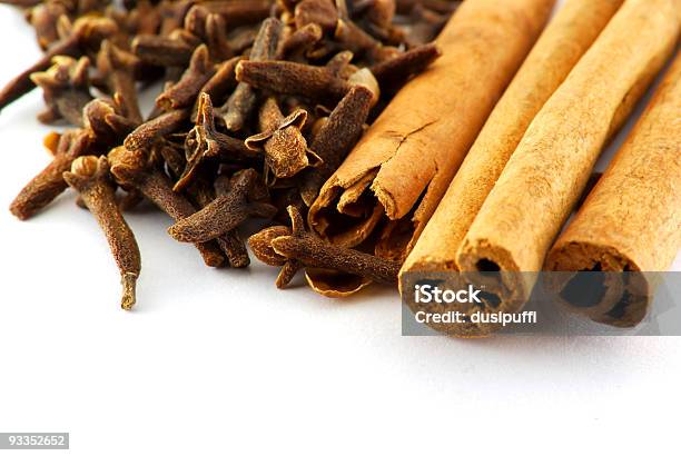 Cinnamon And Clove Stock Photo - Download Image Now - Cinnamon, Close To, Clove - Spice