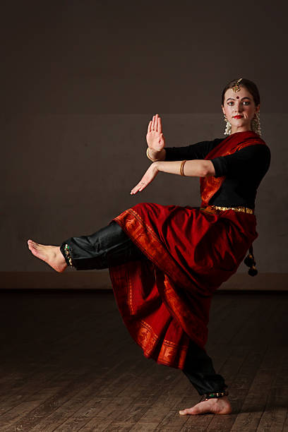 istock Exponent of  Bharat Natyam dance 93354965