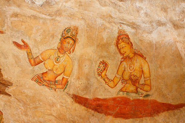 istock Sigiriya frescoes 93355625