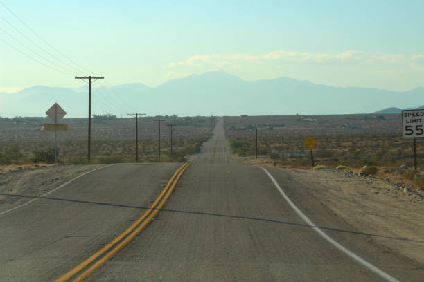 istock Nevada Dessert Road on Route 66 933561636