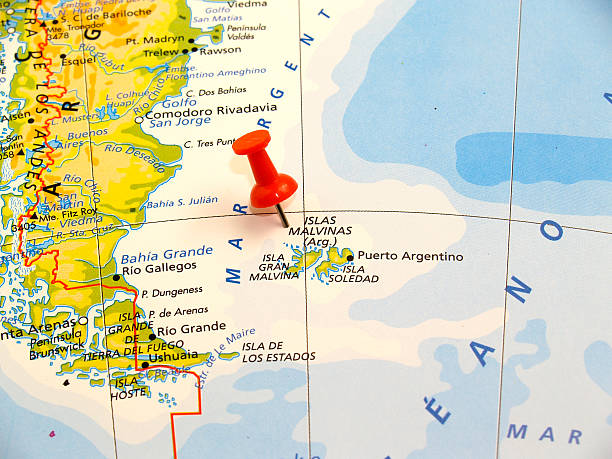 諸島マルビナス諸島、アルゼンチン - falkland islands ストックフォトと画像