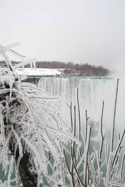 istock Frozen Niagara Falls on Christmas, Canada 933580248