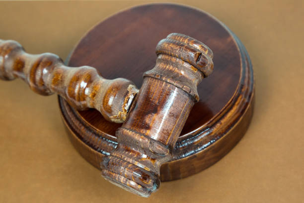 istock Hammer for the judge and holding auctions. 933587736