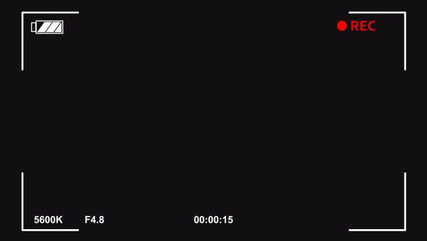 стокові ілюстрації на тему цифровий відеофайлір камери 4k - film and television screening