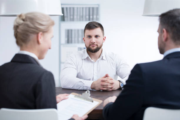 istock Job interview in international corporation 933605606