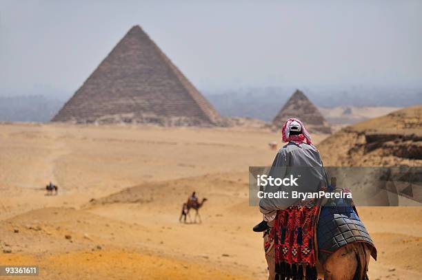 Pyramide Mit Camelfarbenem Fahrer Stockfoto und mehr Bilder von Chephren - Chephren, Farbbild, Fotografie