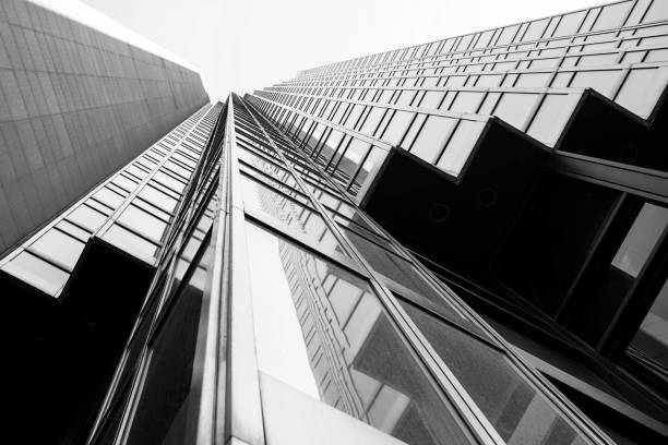 istock abstract view of a corporate glass building 933628716