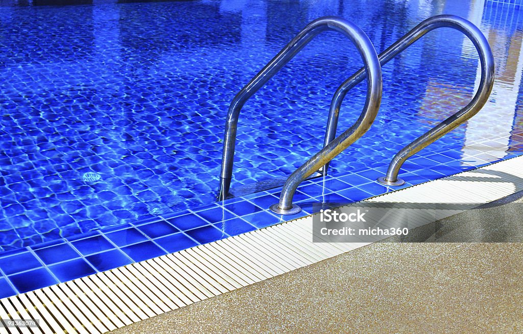 Swimming Pool  Blue Stock Photo