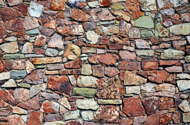 Irregular Brick Cladding Irregular Brick Wall Stock Photos, Pictures & Royalty-Free Images - iStock