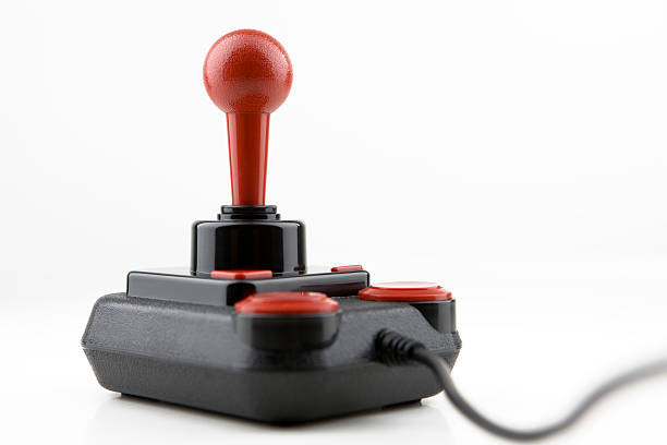 prenez le contrôle. - video game joystick leisure games control photos et images de collection
