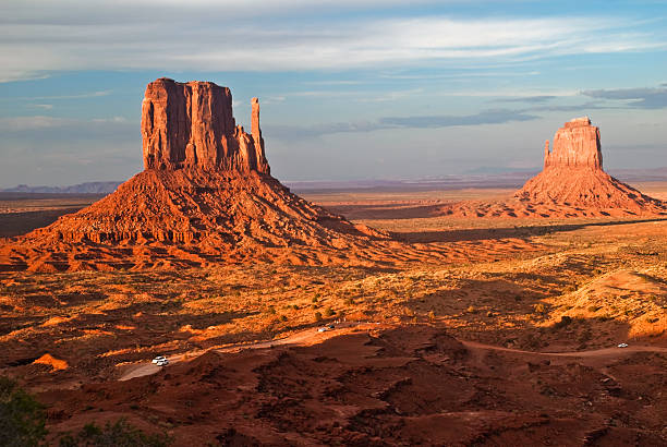 istock East and West Mitten at Golden Hour 93365577