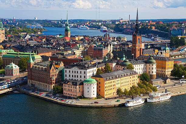 istock Panorama of Stockholm, Sweden 93365674