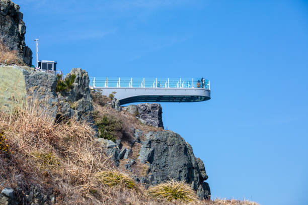 istock Oryukdo sky walk in Busan city, Korea 933681530