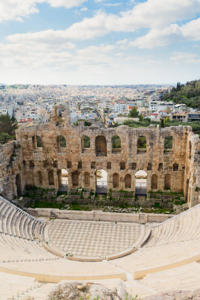 istock Herodes Atticus amphitheater of Acropolis, Athens 933686014