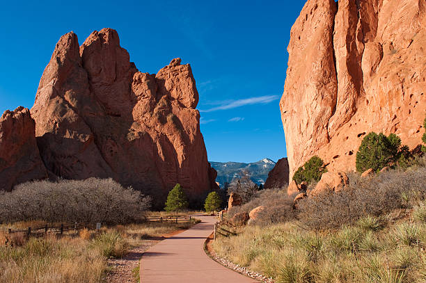 Garden of the Gods stock photo