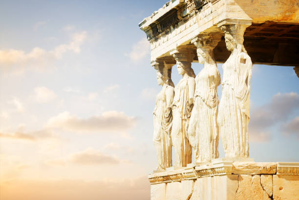 istock Erechtheion temple in Acropolis of Athens 933700742