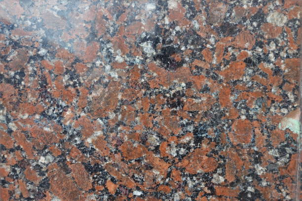 istock Texture of polished pink granite (front view) 933701030